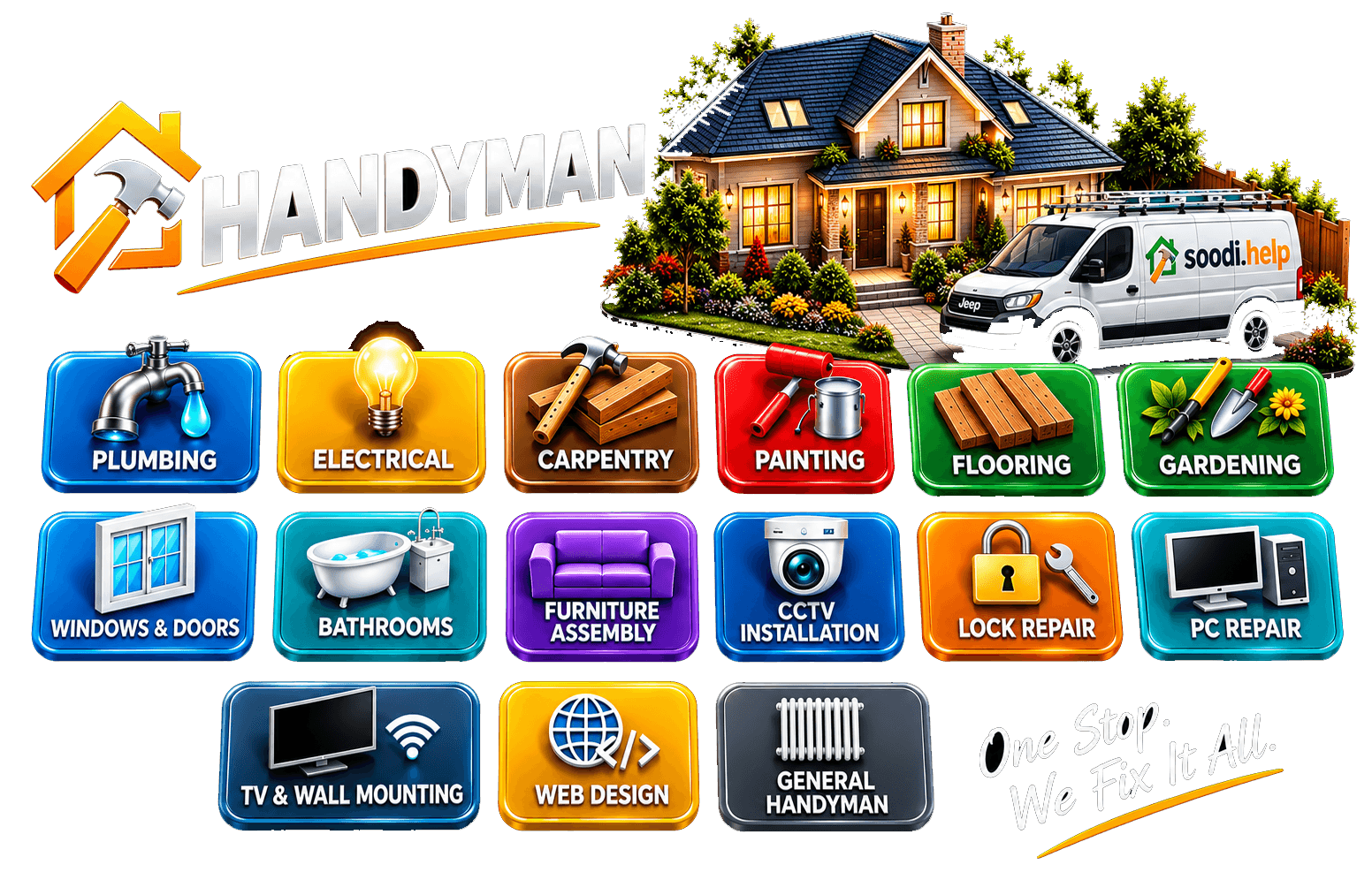 SOODI.help professional handyman services in London